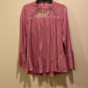Rose Long Sleeve Blouse